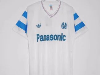 maillot de foot rétro olympique de Marseille 1990