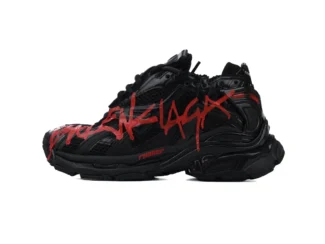 Balenciaga Runner Black and Red